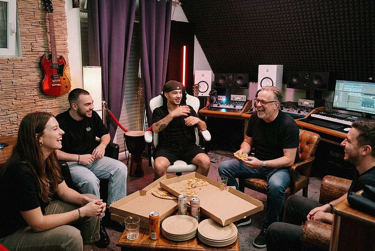 Team im Studio